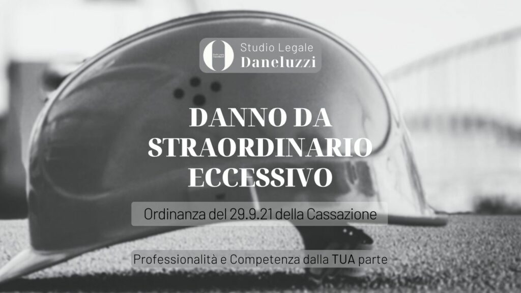 Danno da straordinario eccessivo - Diritto del Lavoro - Studio Legale Daneluzzi - avvocato del lavoro a treviso - avvocato a venezia