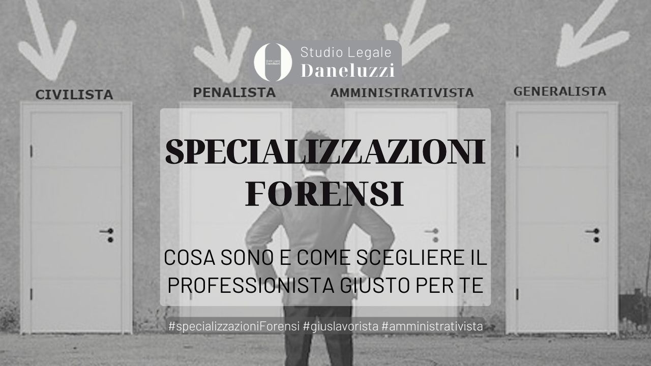 Le professioni forensi - Riforma - Diritto amministrativo - Avvocato a Venezia - Avvocato a Treviso - Studio Legale Daneluzzi - Giuslavorista Amministrativista TAR