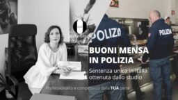 Buoni mensa in polizia - coisp - Studio Legale Daneluzzi