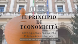 Il Principio di Economicita - Diritto Amministrativo - Avvocato a Treviso - Avvocato a Mogliano Veneto - Studio Legale Daneluzzi