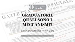 Concorsi Graduatorie 2025 quali meccanismi - Diritto amministrativo - Avvocato a Venezia - Avvocato a Treviso - Studio Legale Daneluzzi - Amministrativista TAR
