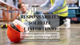 Responsabilità solidale dlgs81-08 sicurezza - Diritto Del Lavoro - Avvocato a Treviso - Avvocato a Mogliano Veneto - Avvocato a Venezia - Studio Legale Daneluzzi - gara d'appalto